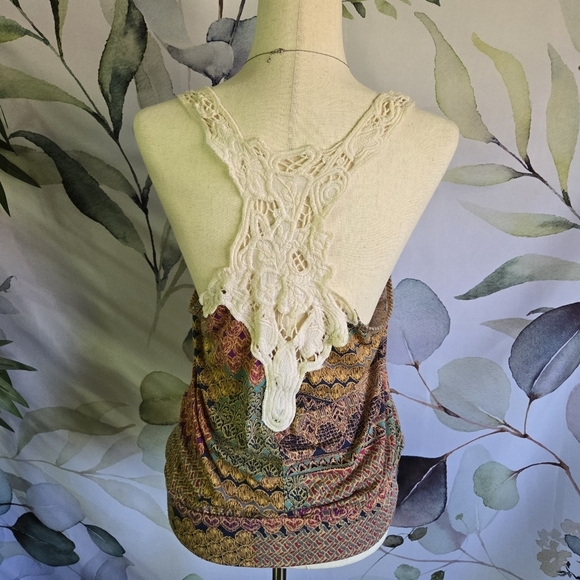 POETRY | Cami Muscle Tank in Multi sz 1X - Picture 3 of 8